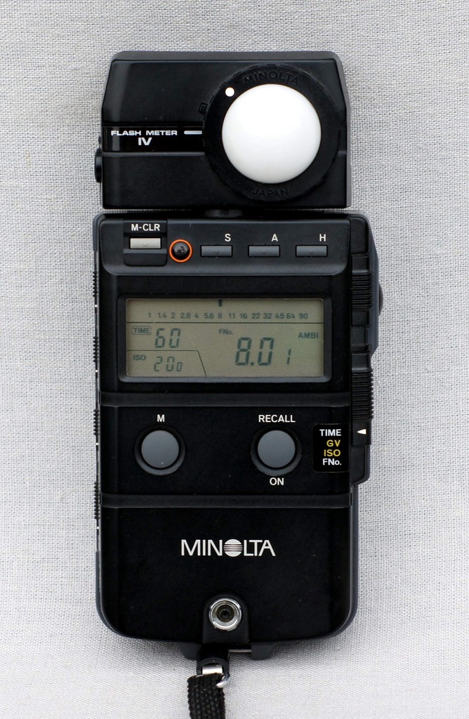 ŚWIATŁOMIERZ MINOLTA FLASH METER IV ŁADNY STAN - 7071616942