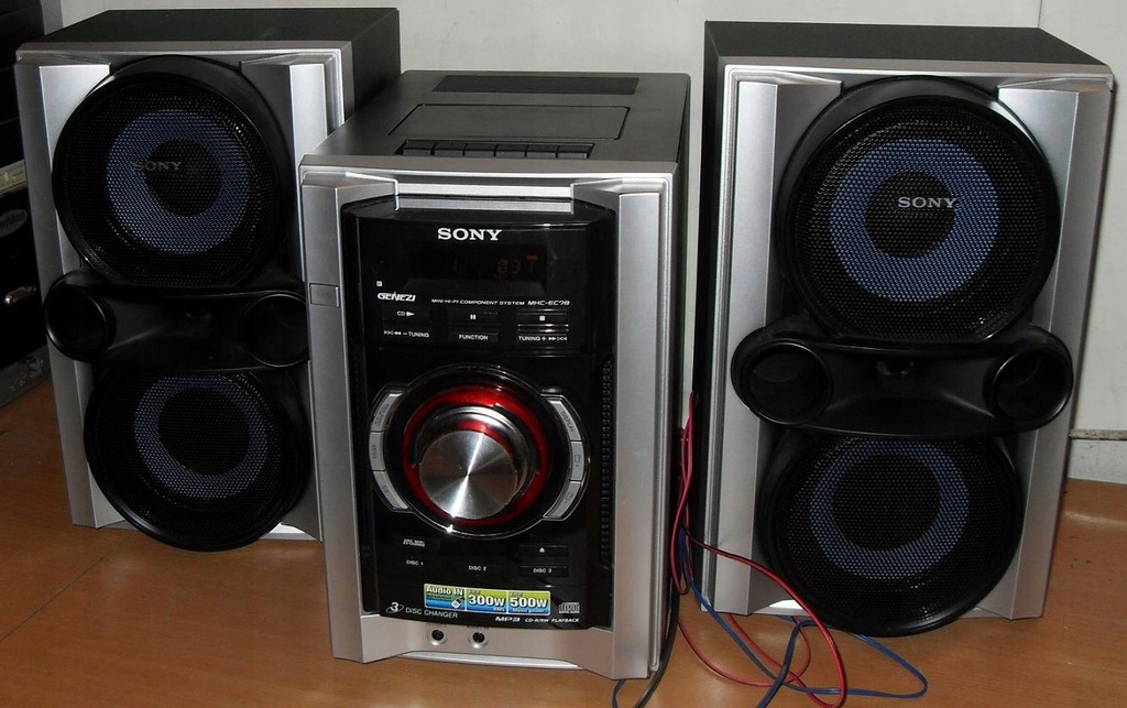 Sony MHC-EC78P Mini Hi-Fi Component System AM/FM, CD With Speakers ...