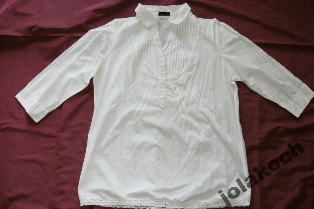 Vero Moda - bluzka biała -100%bawełna - rozm. XL
