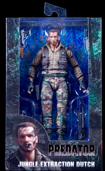 JUNGLE EXTRACTION DUTCH Figurka NECA PREDATOR