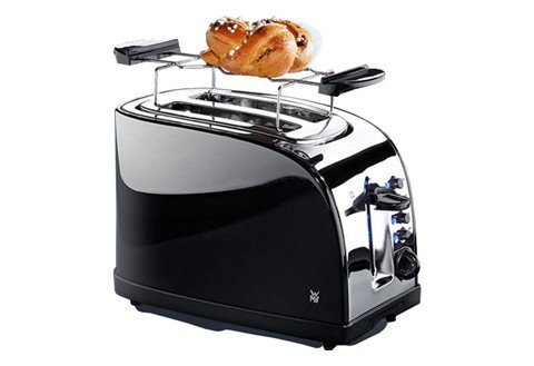 Wmf Toster Nero Czarny Cromargan Nierdzewny