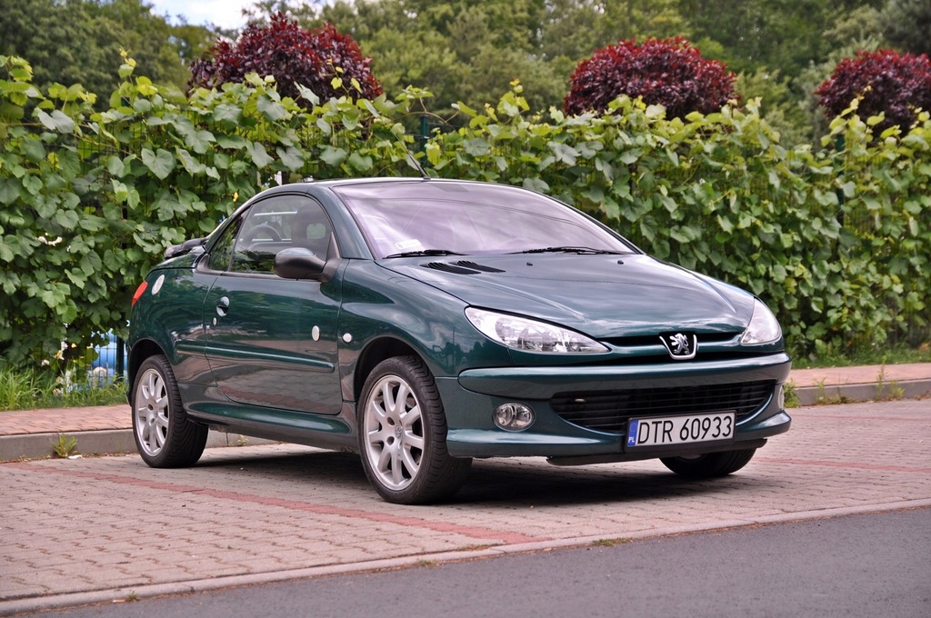 Peugeot 206 CC bogata wersja Roland Garros