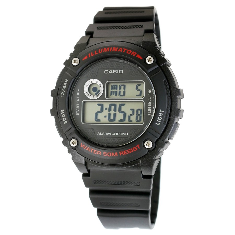 Zegarek CASIO W-216 Alarm Chrono