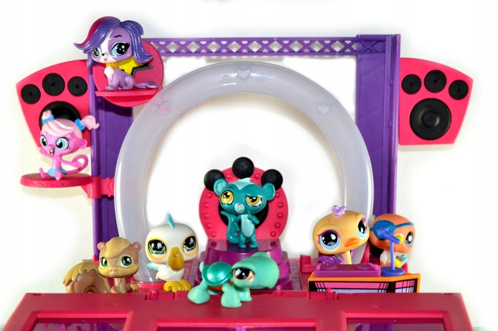 LITTLEST PET SHOP HOTEL PAWZA + FIGURKI LPS 7482210394 oficjalne