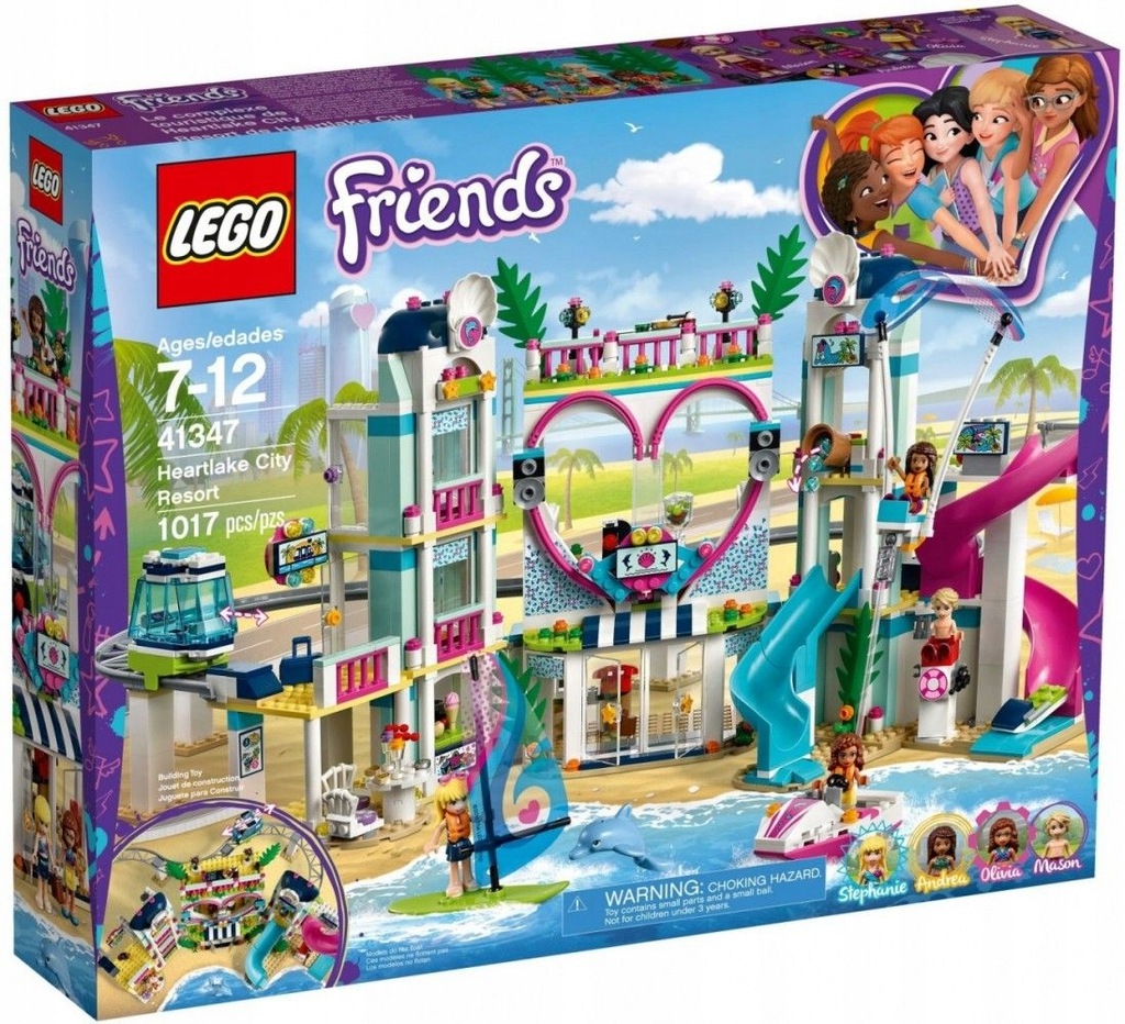 KLOCKI LEGO FRIENDS 41347 DUŻY KURORT W HEARTLAKE