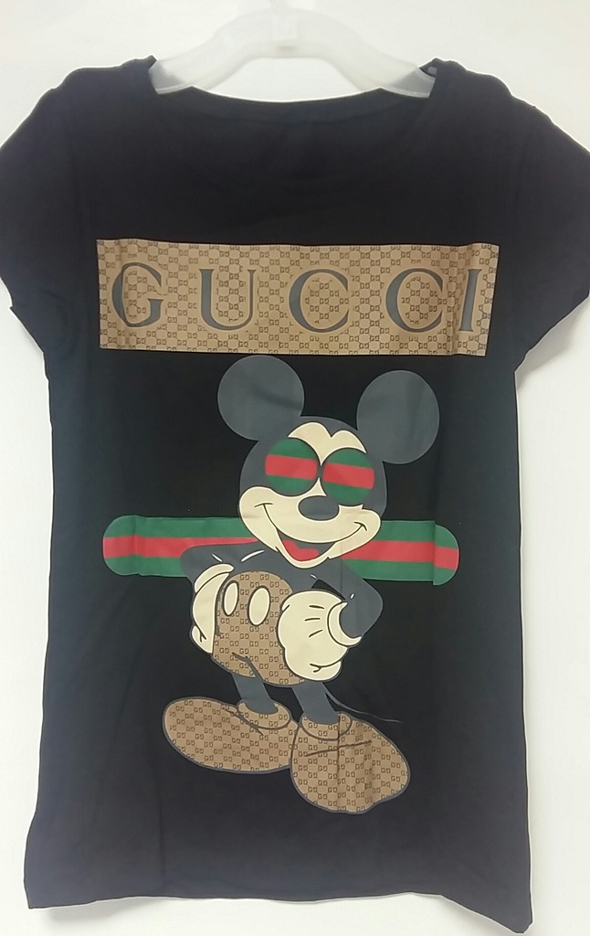 koszulka bluzka damska Myszka Miki jak Gucci uni.