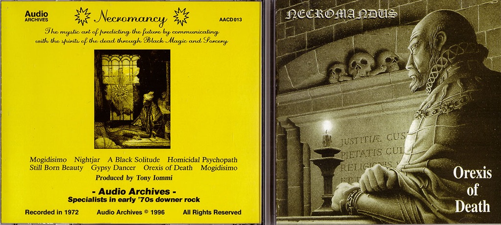 NECROMANDUS - OREXIS OF DEATH - 1996 / super stan