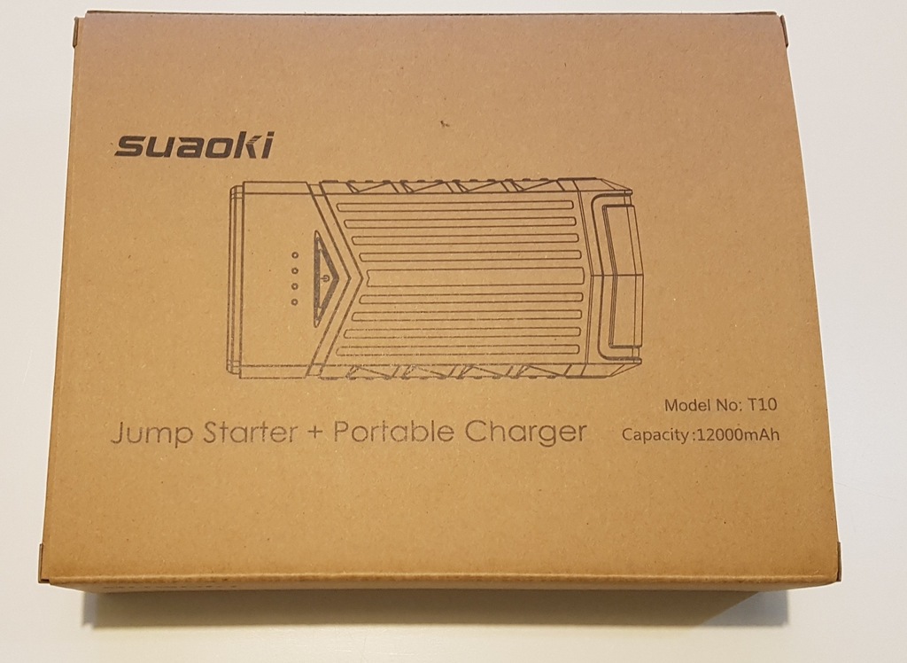 Suaoki T10 Jump Starter 12V 400A PowerBank Booster