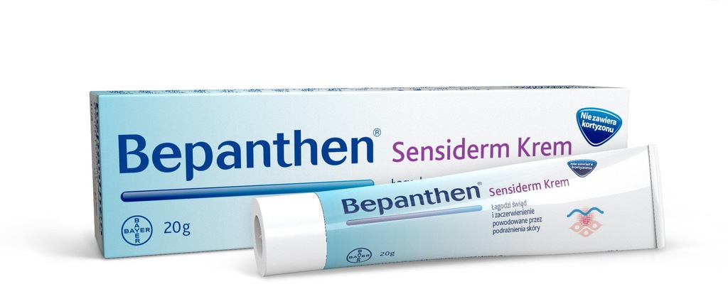 BEPANTHEN SENSIDERM KREM 20g ATOPIA +PRÓBKA GRATIS