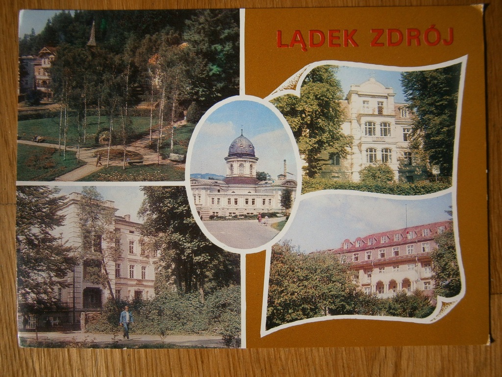Lądek Zdrój Plac partyzantów dom Małgosia i Hel