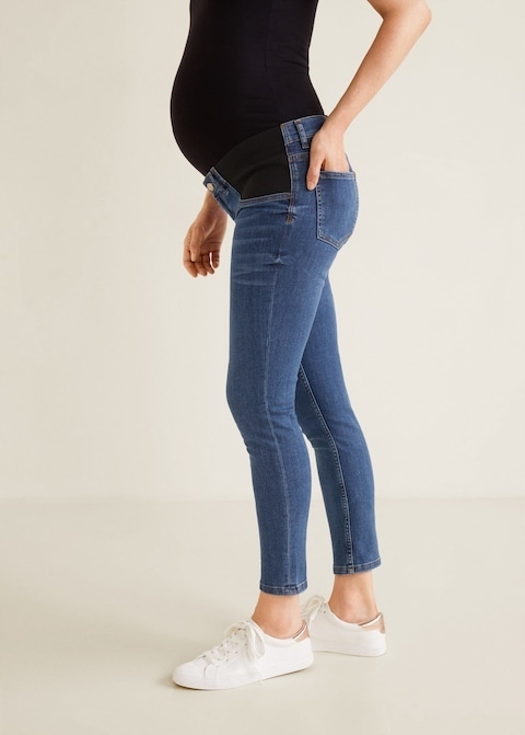 Spodnie ciążowe Mango Zara H&M mama 36 S