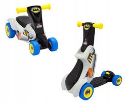 FISHER PRICE Batman jeżdzik hulajnoga 2w1