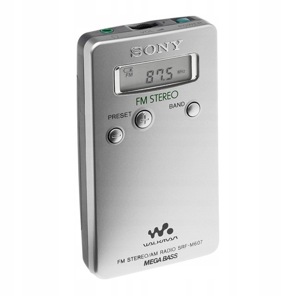 Radio Sony Walkman SRF-M607 DAB Mega Bass jak nowy
