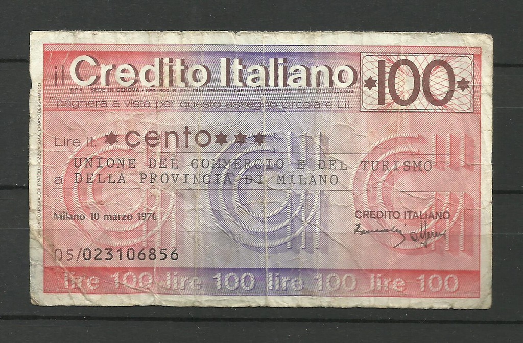 Włochy 100 Lire BCM (5003b)