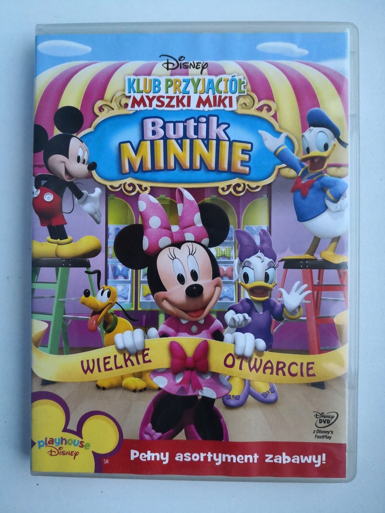 KLUB PRZYJACIÓŁ MYSZKI MIKI - BUTIK MINNIE [DVD] !