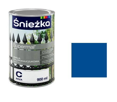 ŚNIEŻKA CHLOROKAUCZUK RAL5017 1L - farba, emalia