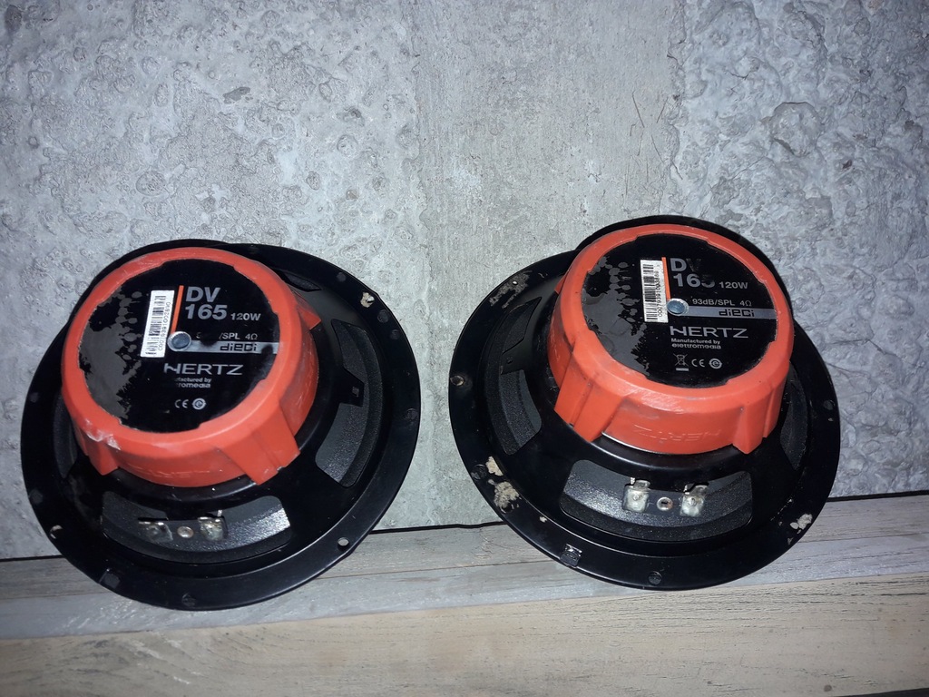 głośniki hertz DV 165 120W+twetery i przetwornice - 7159703594 ...
