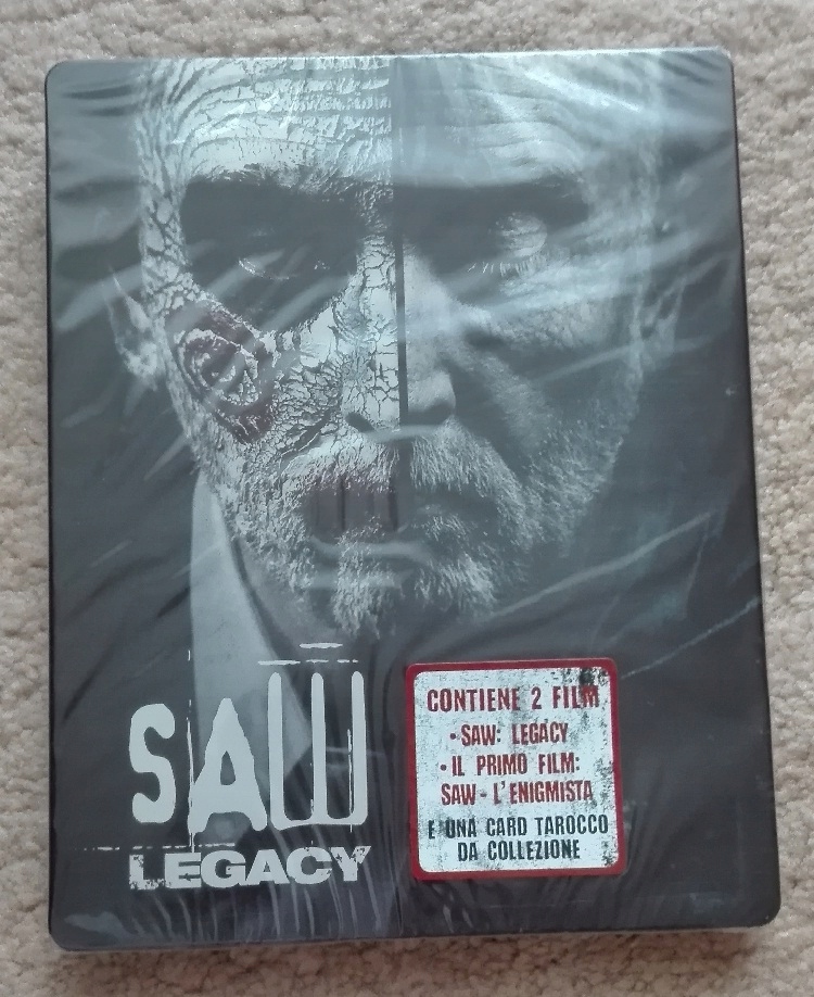 PIŁA DZIEDZICTWO JIGSAW STEELBOOK 2 BLU-RAY BEZ PL