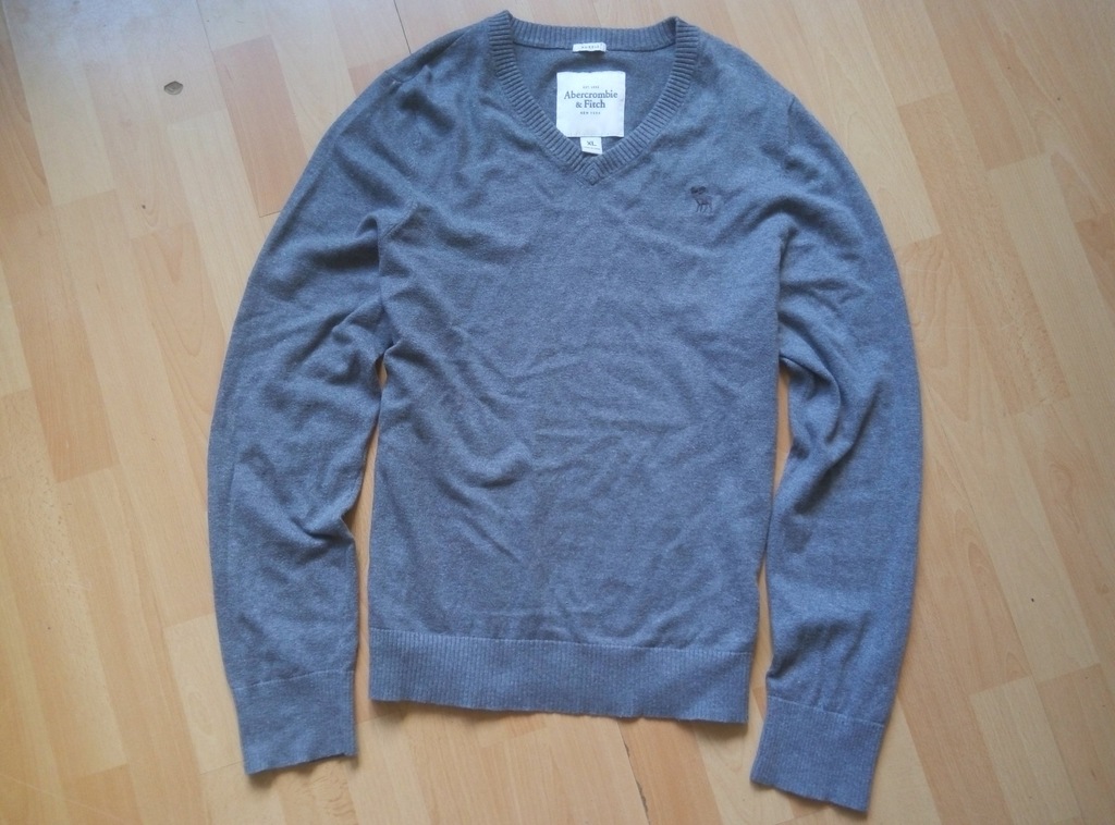 ABERCROMBIE&FITCH HOLLISTER SWETER L XL MUSCLE