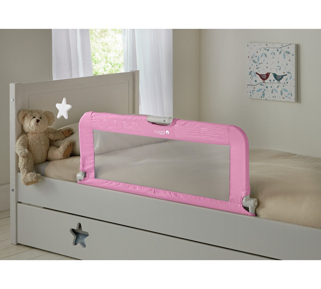 Cuggl BARIERKA ZABEZPIECZAJĄCA Do Łóżka OPUSZCZANA - 7159164108