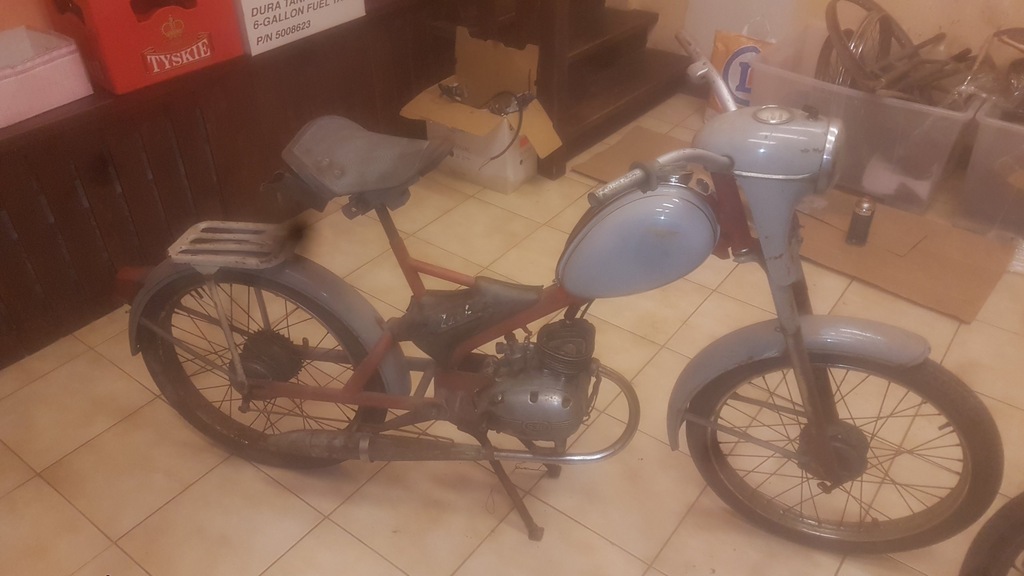 Motorower Żak Mr2 nie Komar Ryś 230 232 PRL