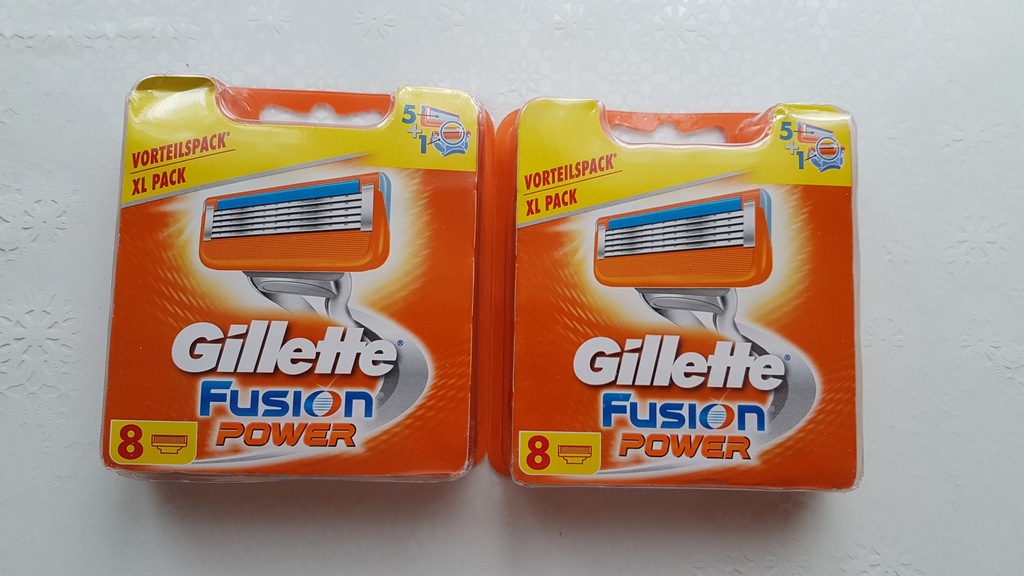 Wkłady Gillette Fusion Power 8szt Oryginał Tanio!!