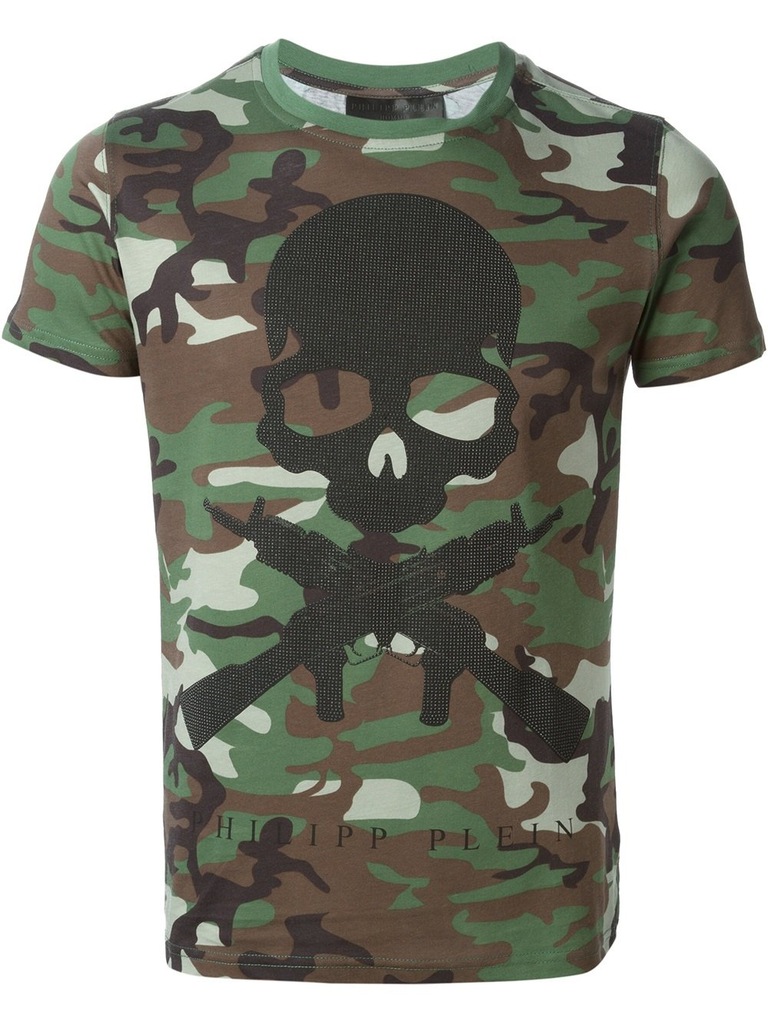 PHILIPP PLEIN SON OF GUN KOSZULKA T-SHIRT XL