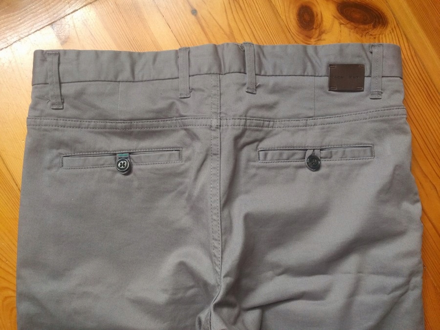 spodnie ZARA classic, EUR 40, USA 31, szare
