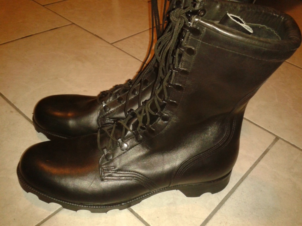 Buty US Army Combat Boots Black 11,5 R -lata 80
