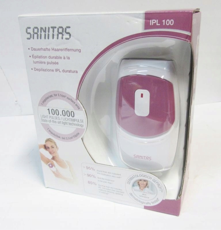 DEPILATOR LASEROWY SANITAS IPL100 7526851869 oficjalne archiwum Allegro