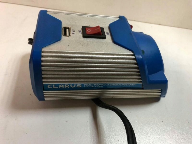 PRZETWORNICA SAMOCHODOWA CLARUS 12V/230 V 150W