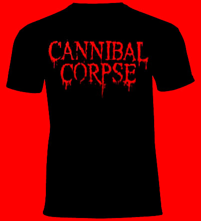CANNIBAL CORPSE logo koszulka  666 wzorów