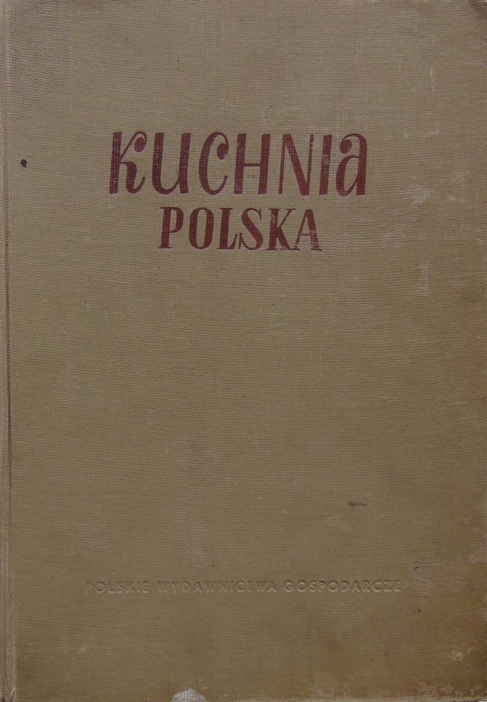 Kuchnia polska 1956 Berger