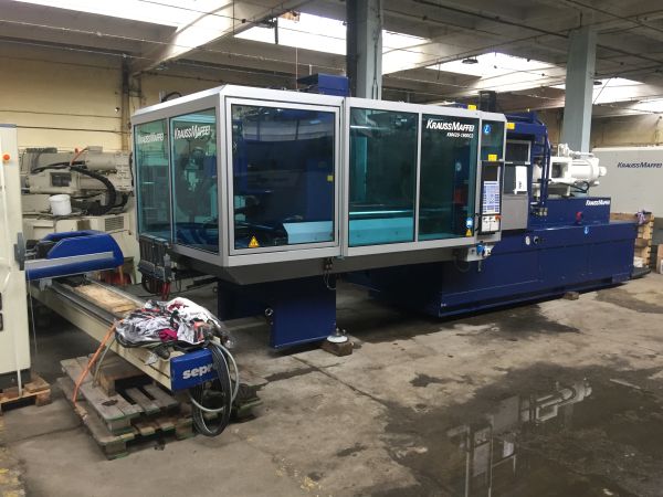 Wtryskarka KRAUSS MAFFEI KM 420-1900 C2,420t,2006