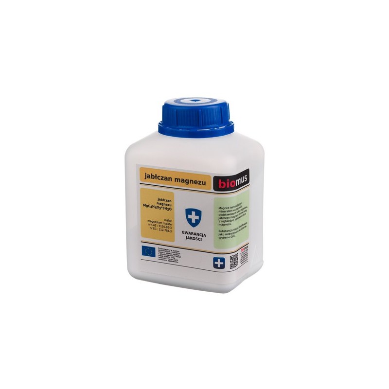 Jabłczan magnezu malat 250g Biomus