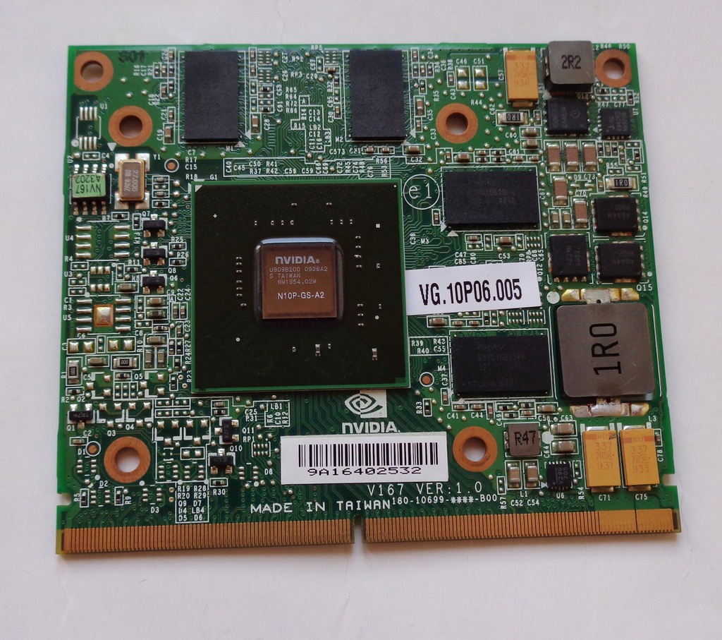 Karta graficzna Acer Aspire 5739G NVidia GT240M 1G