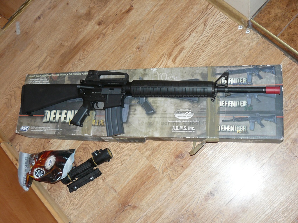 ASG M16 KWA, gearbox 2gx, 470 fps, stan ideał, BCM