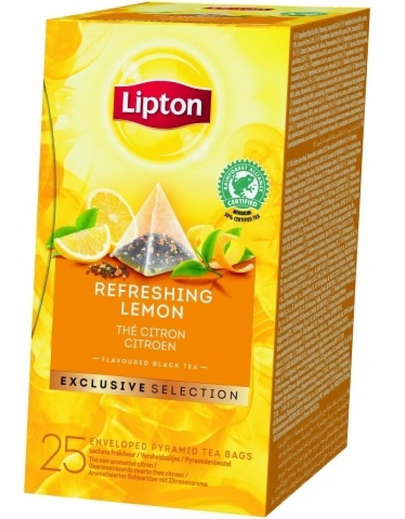 Lipton Piramida Refreshing Lemon Tea 50 szt.