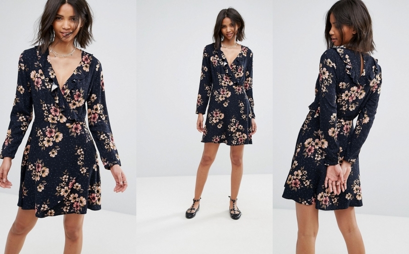 102A01769 ONLY SUKIENKA W KWIATY 36