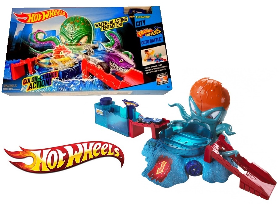 HOT WHEELS TOR STARCIE Z OŚMIORNICĄ CDJ46 MATTEL