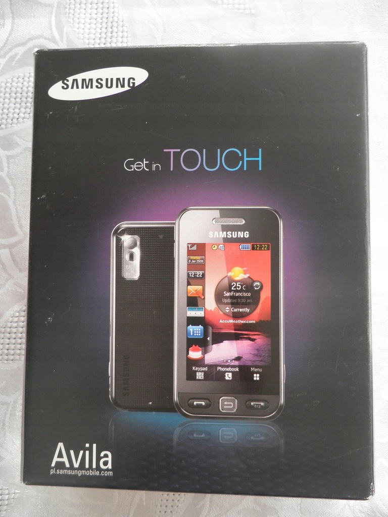 pudełko Samsung Avila S 5230