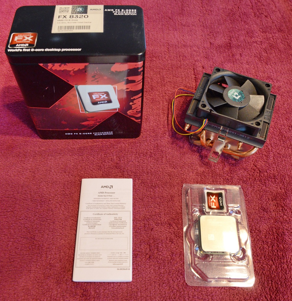 Procesor AMD FX-8320 AM3+ 8x3,5GHz 8MB BOX