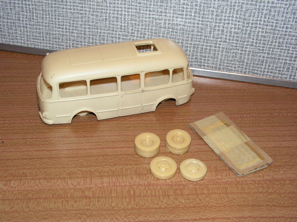 Przyczepa autobusowa Jelcz P01 bonanza żywica złom
