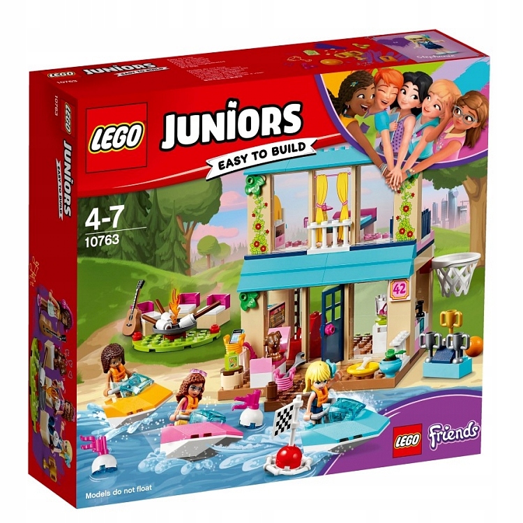 LEGO JUNIORS Domek nad jeziorem Stephanie 10763