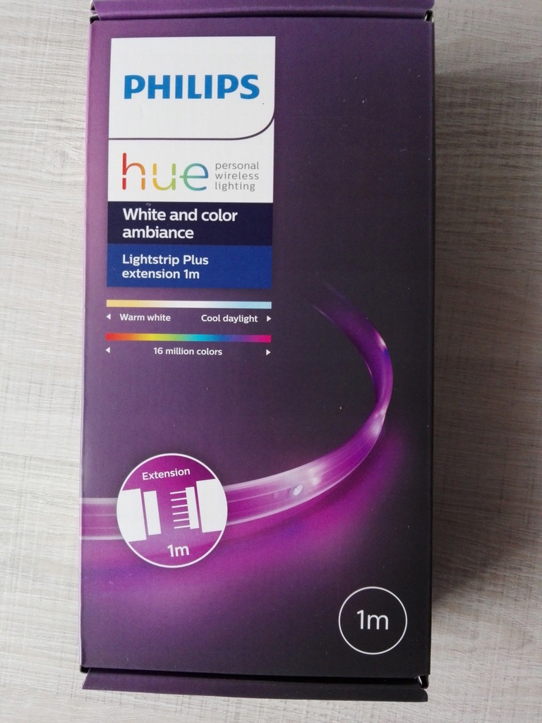 Philips Hue lightstrip 1m (przedłóżka)