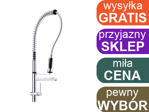 BATERIA kuchenna z wyciąganą wylewką FRANKE Ampla