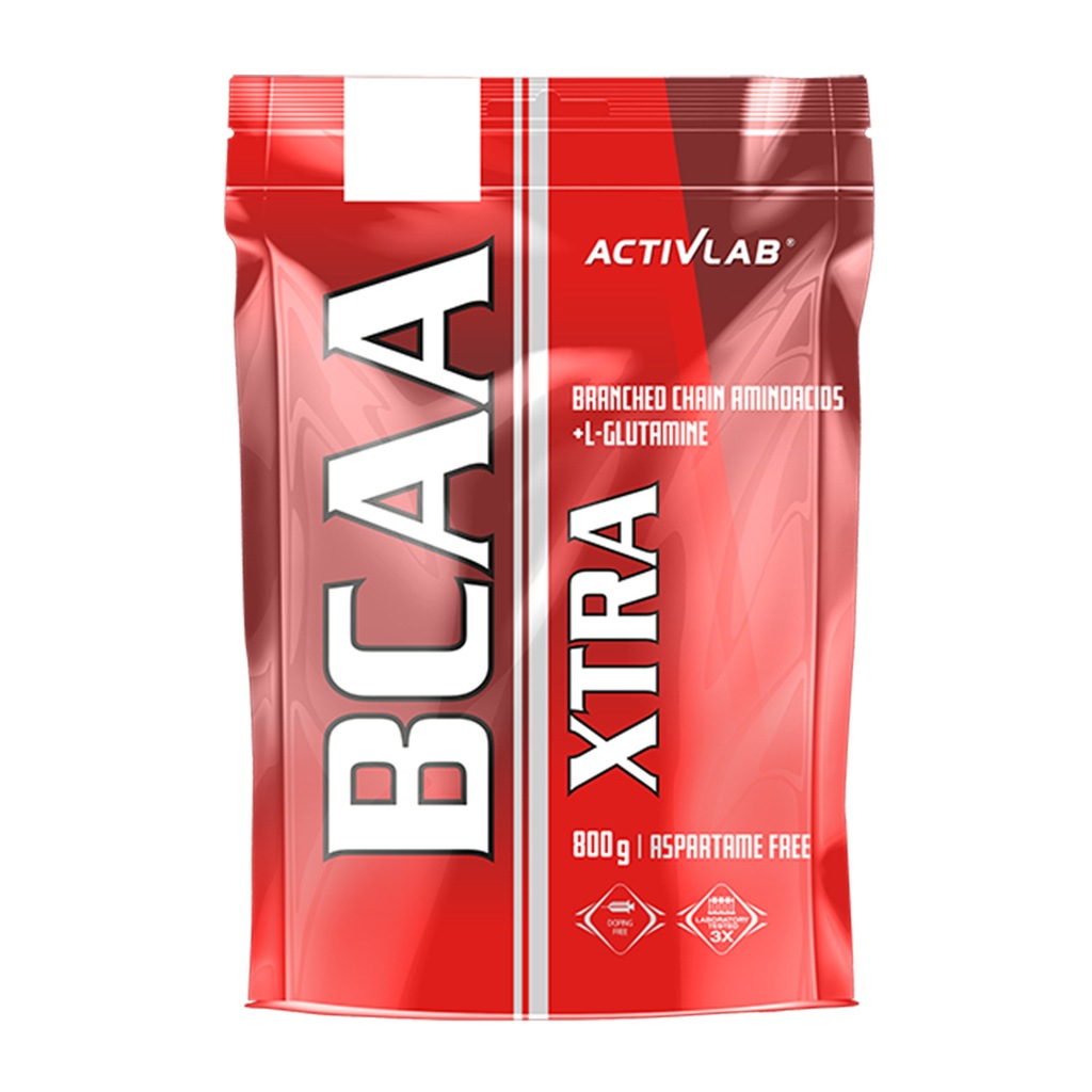 ACTIVLAB AMINOKWASY BCAA XTRA 800g GLUTAMINA MOCNE 7175305053