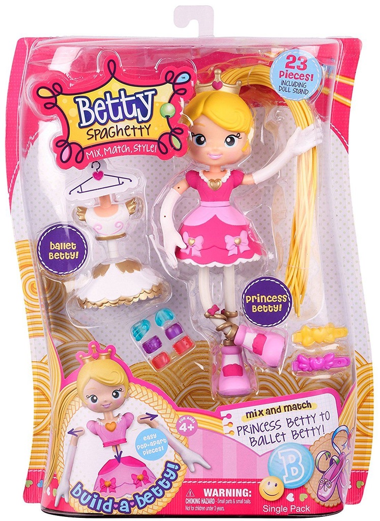 Lalka  Betty Spaghetty Księżniczka Baletnica