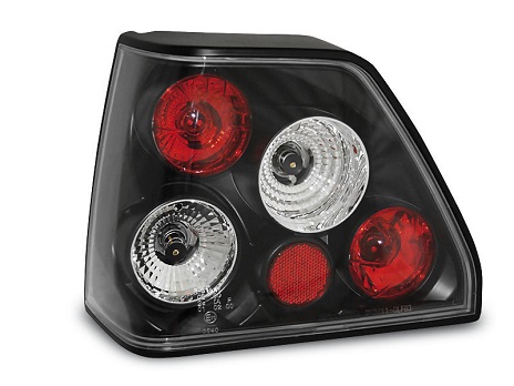 LAMPY TYLNE NOWE VW GOLF II 2 83-91 BLACK TUNING