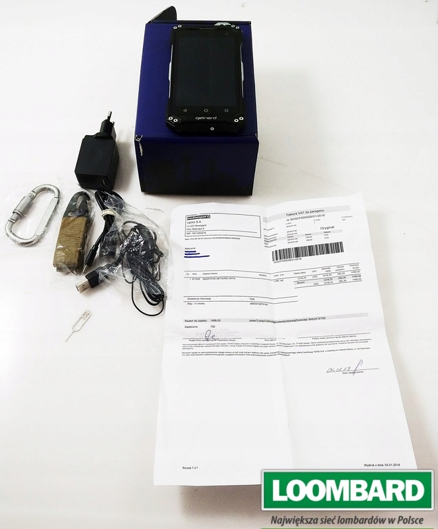 SMARTFON PANCERNY GETNORD ONYX / KOMPLET